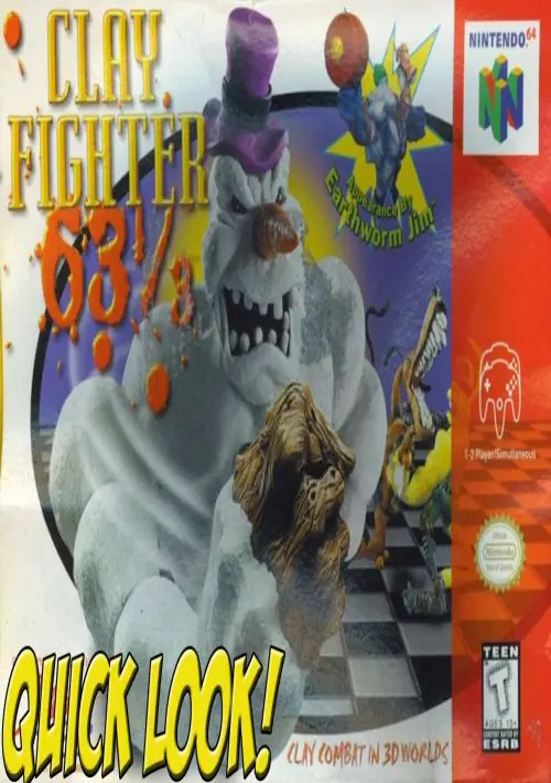 Clay Fighter 63 1-3 ROM download