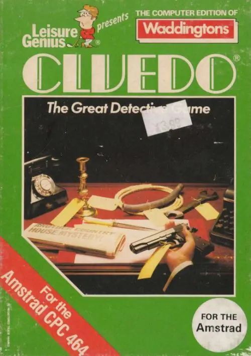 Cluedo (UK) (1986).dsk ROM download