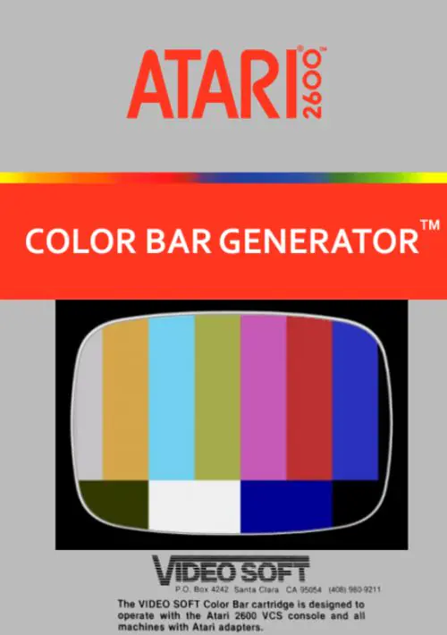 Color Bar Generator (Videosoft) ROM download