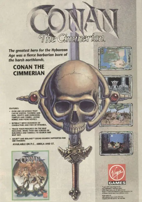 Conan The Cimmerian_Disk1 ROM download