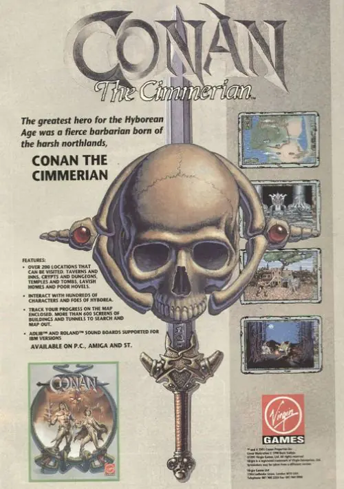 Conan The Cimmerian_Disk3 ROM download