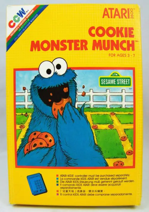 Cookie Monster Munch (1983) (Atari) ROM download