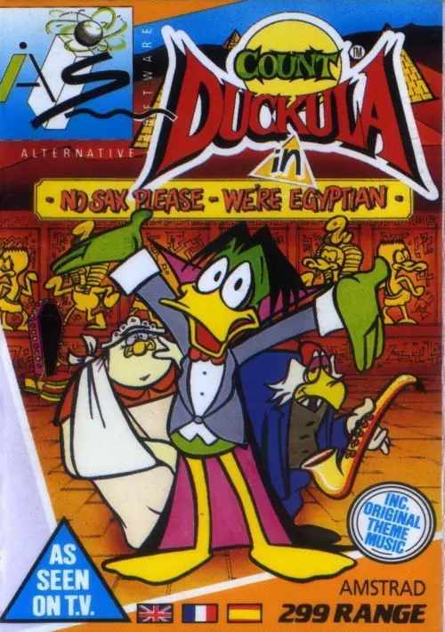 Count Duckula (UK) (1989) [f1].dsk ROM download