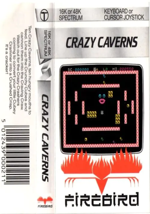 Crazy Caverns (1984)(Firebird Software) ROM download