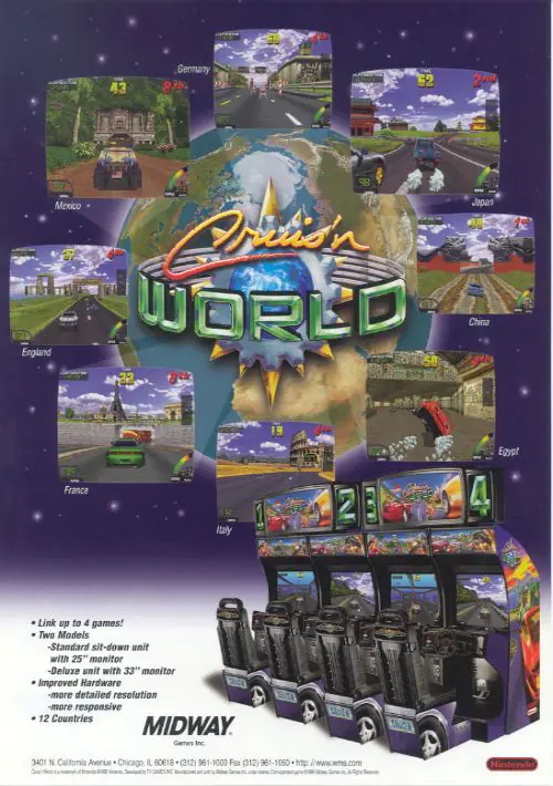 Cruis'n World (rev L2.5) ROM download
