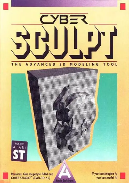 Cyber Sculpt 3D Modeling Package v1.0 (1988)(Antic) ROM download