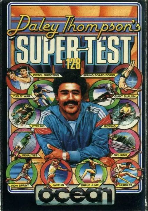 Daley Thompson's Supertest (1989)(Erbe Software)(es)[128K][re-release] ROM download