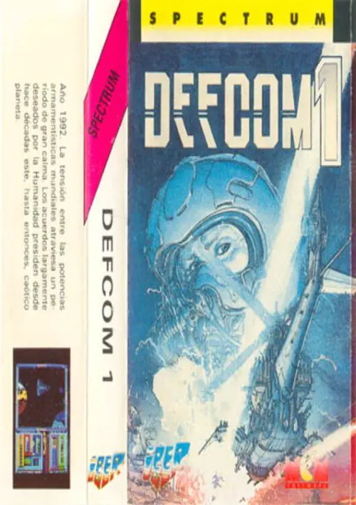 Defcom (1988)(Zafiro Software Division)(Side B)[re-release] ROM download