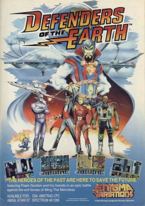 Defenders Of The Earth (1990)(Enigma Variations)[128K] ROM Download ...