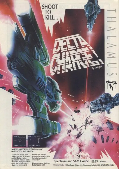 Delta Charge (1990)(Thalamus)[128K] ROM download