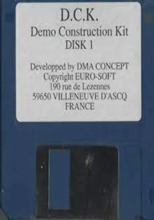 Demo Construction Kit (demo) (1991)(Eurosoft)(en-fr)[cr Elite] ROM download
