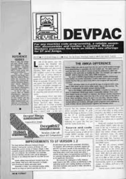 Devpac Assembler v3 (19xx)(Atari ST Application Center) ROM download