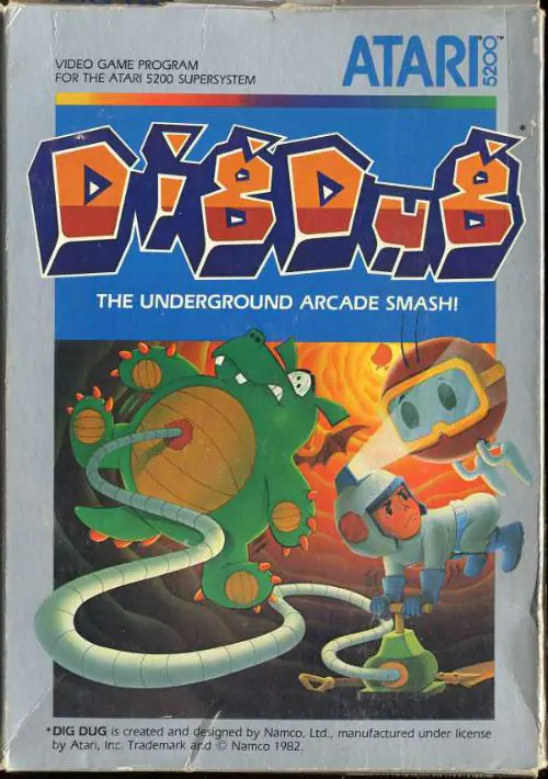 Dig Dug (1983) (Atari) ROM download