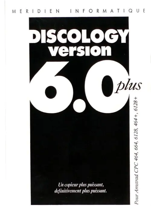 Discology 6.0 (1989) [a1].dsk ROM download