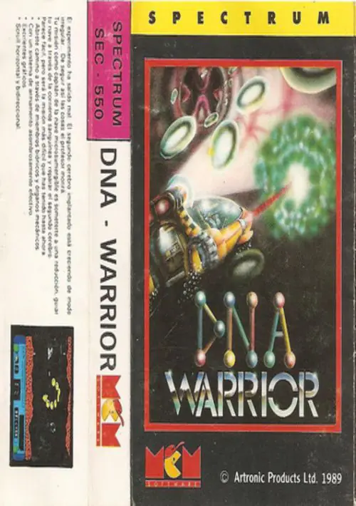 D.N.A. Warrior (1989)(MCM Software)[128K][re-release] ROM download