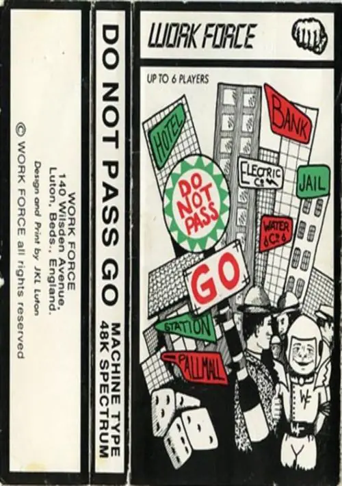 Do Not Pass Go (1982)(Work Force) ROM download