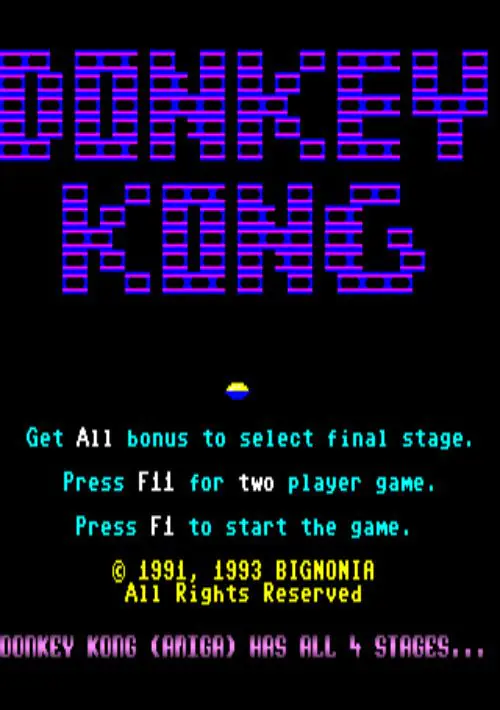 Donkey Kong ROM download