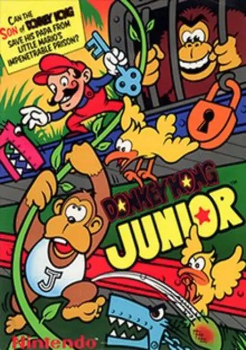 Donkey Kong Jr. (1984)(Atarisoft)[RUN !BOOT Start] ROM download