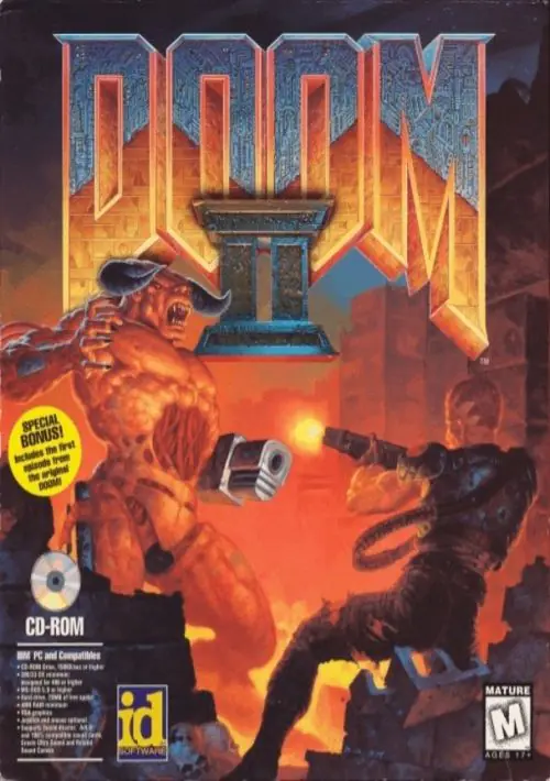 Doom II DOS with WASD ROM download