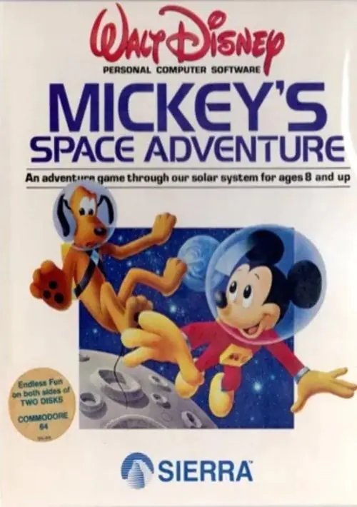 DOSBox Mickey's Space Adventure (CGA Graphics) ROM