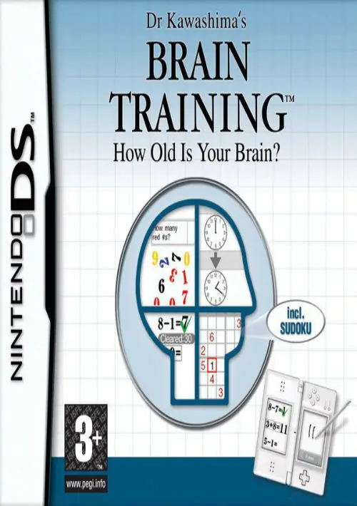 Dr Kawashima's Brain Training - How Old Is Your Brain (Supremacy) (Europe) ROM download