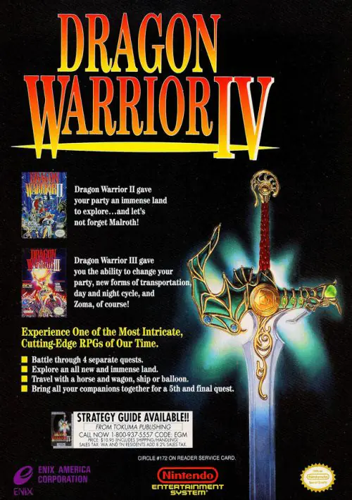  Dragon Warrior 4 ROM download