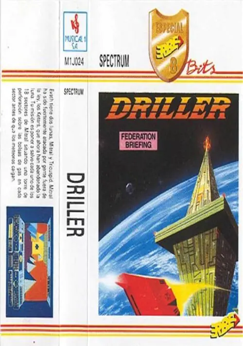 Driller (1987)(Erbe Software)[re-release] ROM download