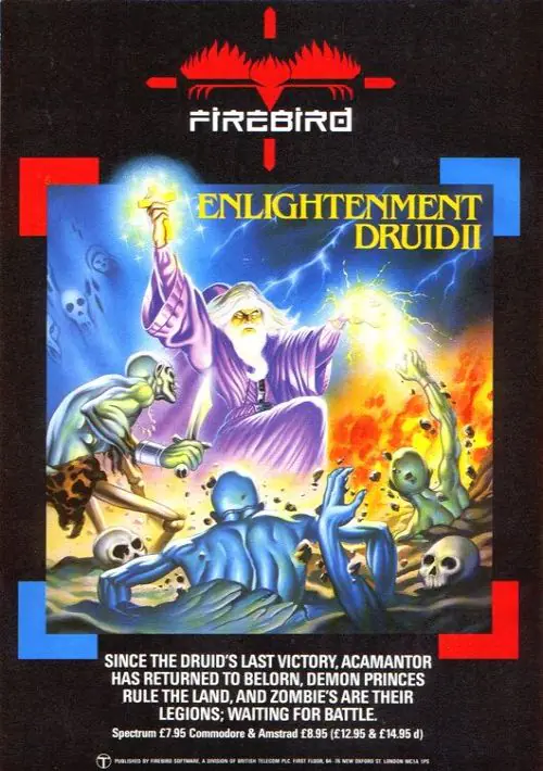 Druid II - Enlightenment (1986)(Firebird Software) ROM