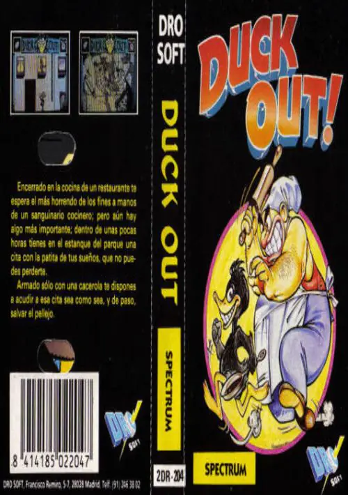 Duck Out! (1989)(Dro Soft)[a2] ROM download