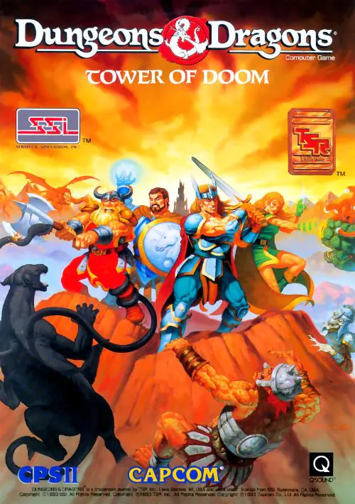 Dungeons & Dragons - Tower of Doom (Asia) (Clone) ROM download