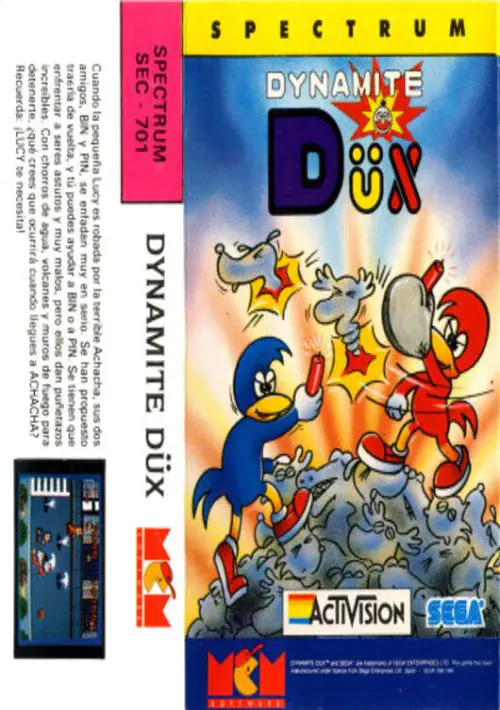 Dynamite Dux (1989)(Activision)(Side B)[48-128K] ROM download