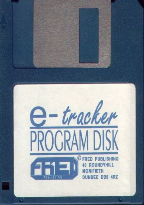 E-Tracker Program Disk (19xx) (FRED Publishing) ROM