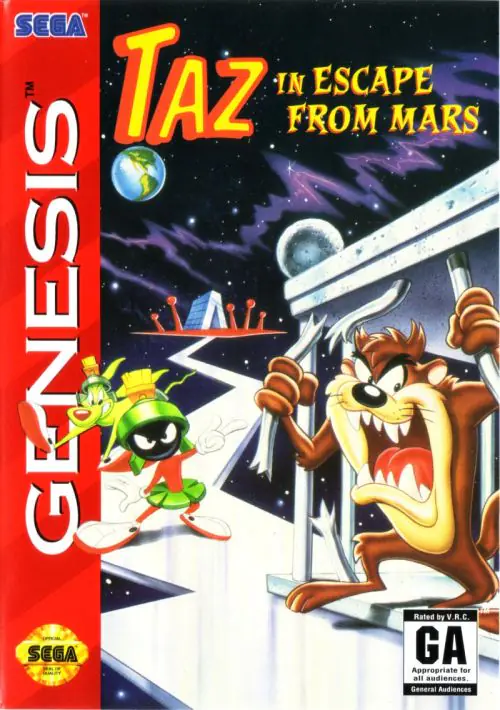Escape From Mars Starring Taz ROM