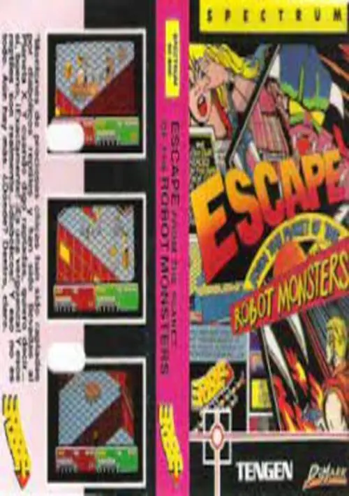 Escape From The Planet Of The Robot Monsters (1990)(Domark)(Side A)[48-128K] ROM download