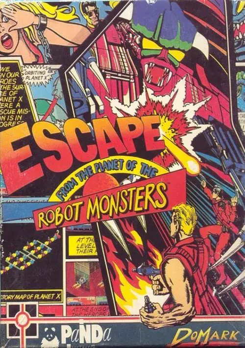 Escape From The Planet Of The Robot Monsters (1990)(Domark)(Side B)[48-128K] ROM download