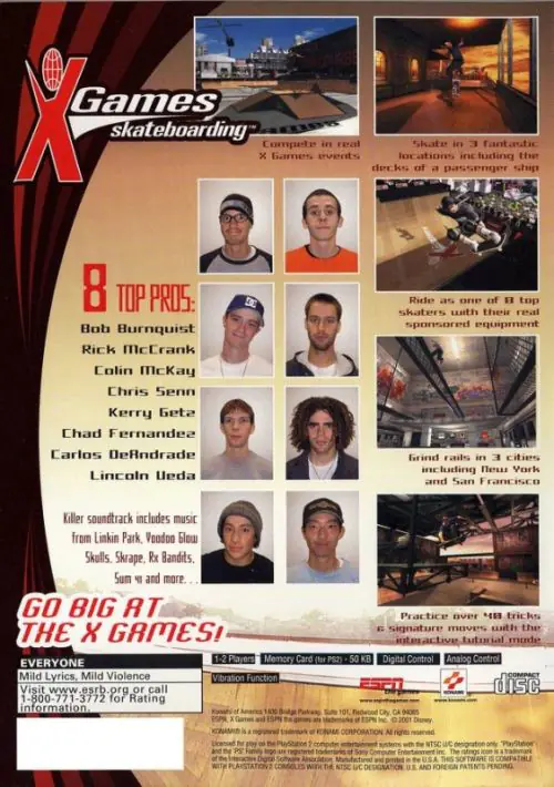 ESPN X Games Skateboarding ROM