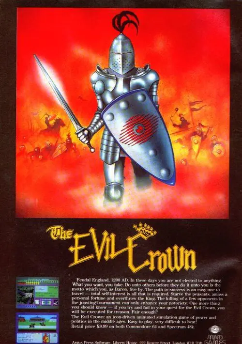 Evil Crown (1985)(Premium Software)[re-release] ROM download