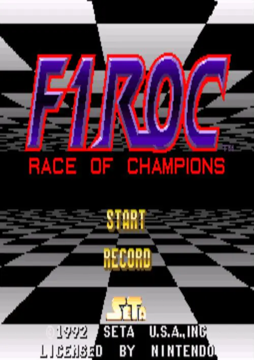 F1 ROC - Race Of Champions ROM download
