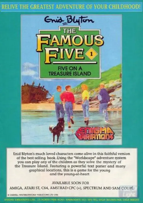 Famous Five, The - Five On A Treasure Island (1990)(Enigma Variations) ROM download
