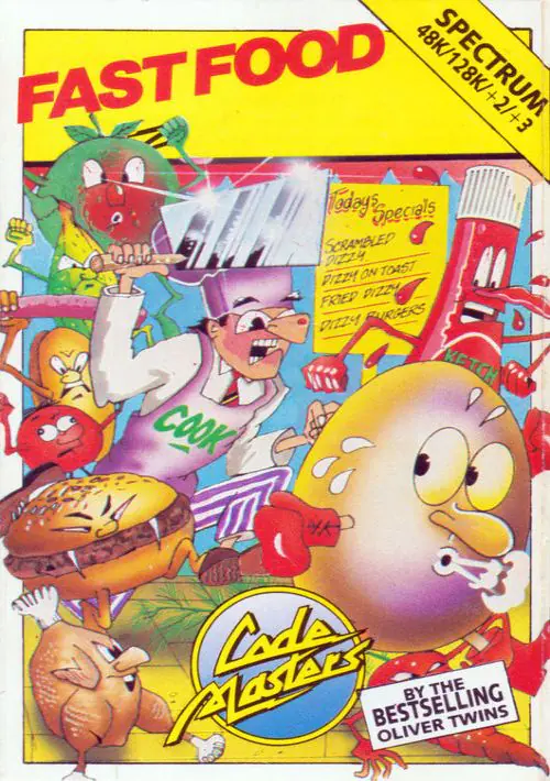 Fast Food Dizzy (1989)(Codemasters)[128K] ROM download