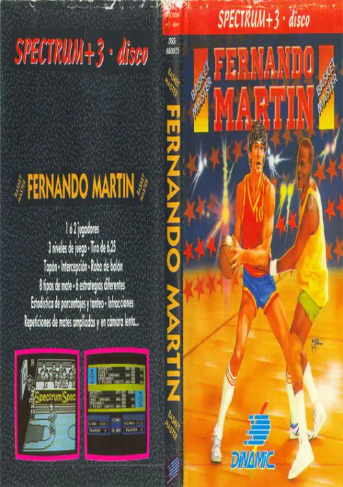 Fernando Martin Basket Master (1987)(Dinamic Software)(es) ROM download