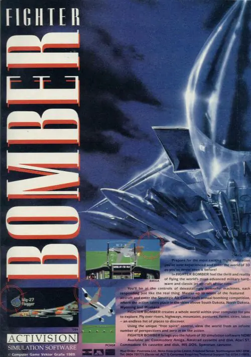 Fighter Bomber (1990)(Activision) ROM download