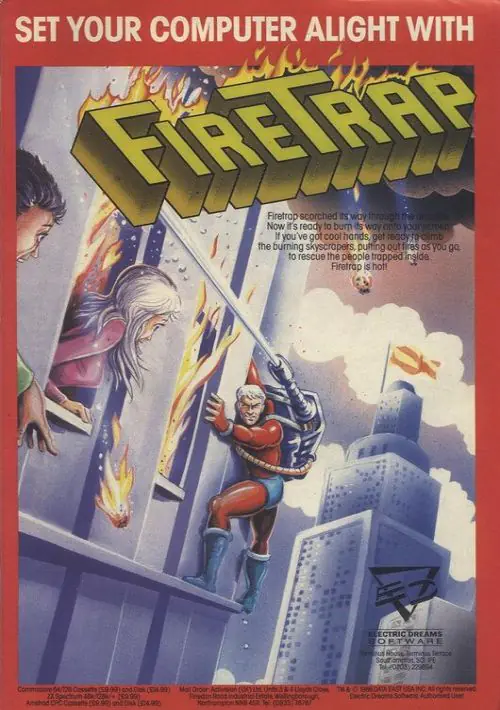 Firetrap (1987)(Electric Dreams Software)[a] ROM download