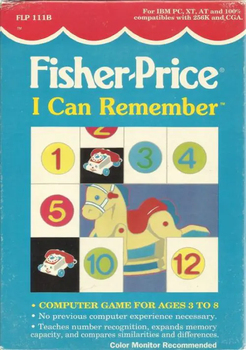 Fisher Price I Can Remember (DOS) ROM download