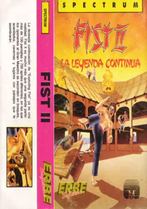 Fist II - La Leyenda Continua (1986)(Erbe Software)[a][aka Fist II - The Legend Continues] ROM download