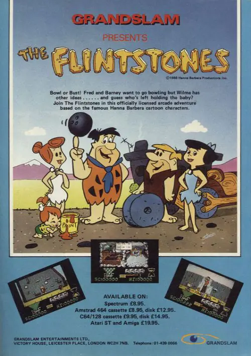 Flintstones, The (1988)(Zafiro Software Division)[48-128K][re-release] ROM download