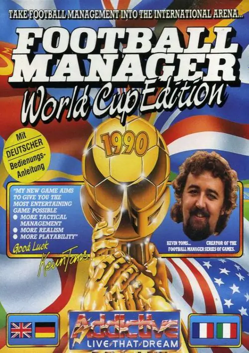 Football Manager - World Cup Edition (1990)(Prism Leisure)[re-release] ROM download