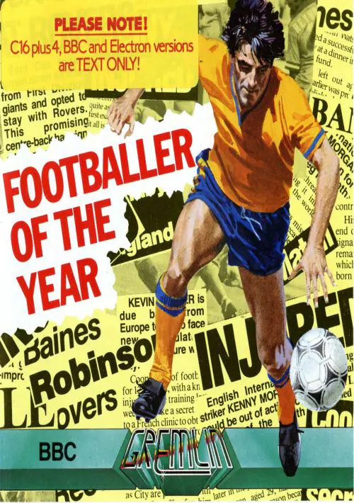 Footballer Of The Year ROM download