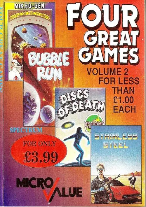 Four Great Games Volume 2 - Bubble Run (1988)(Micro Value) ROM download