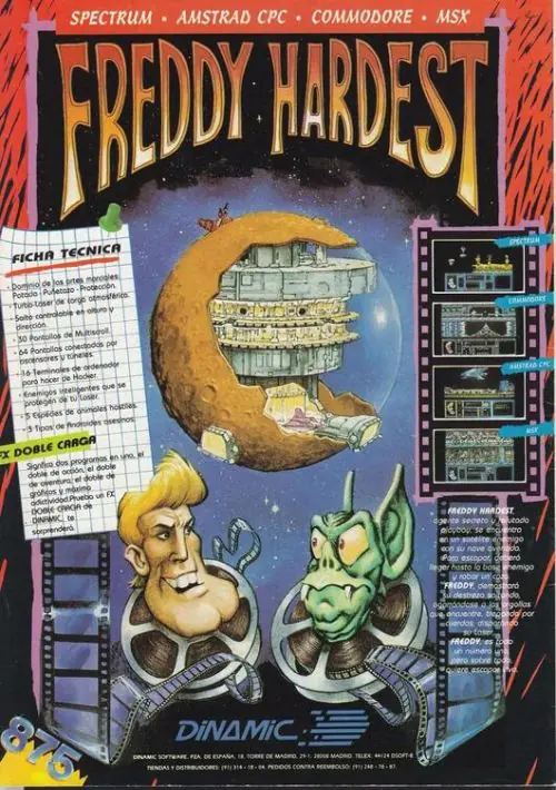 Freddy Hardest (S) (1987) [a2].dsk ROM download